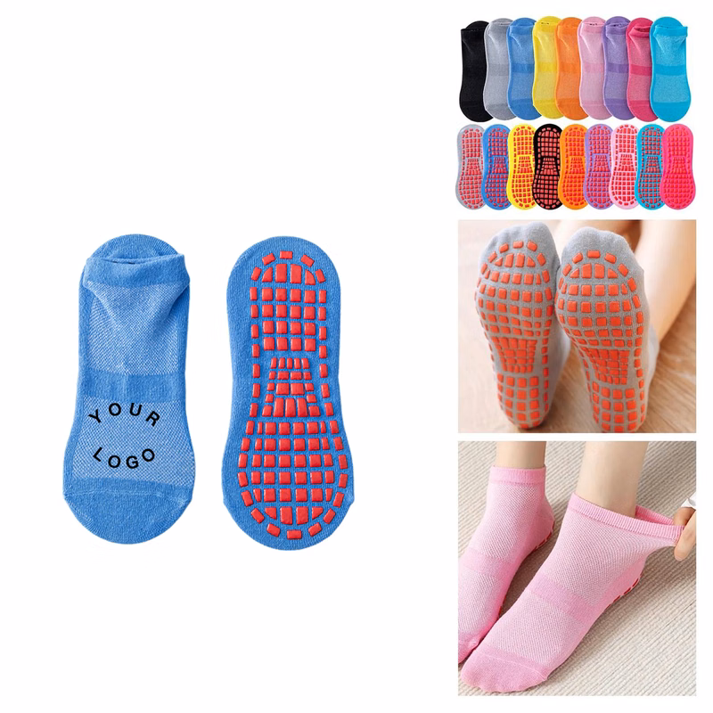 Cotton Anti Slip Yoga Grip Socks