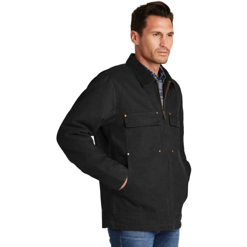 CornerStone Washed Duck Cloth Chore Coat. 1