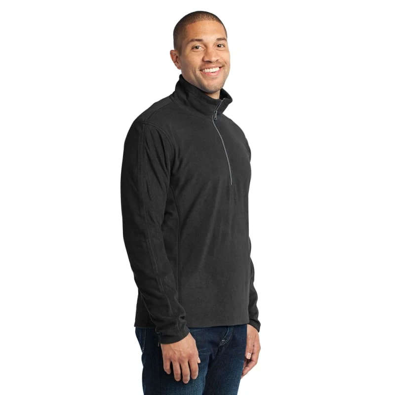 Port Authority Microfleece 1/2-Zip Pullover., custom hoodie or sweatshirt with logo imprint 1