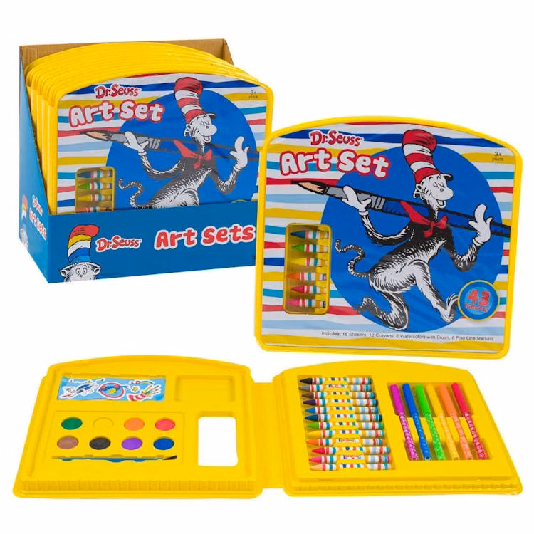 Dr. Seuss Art Sets- 43 Piece