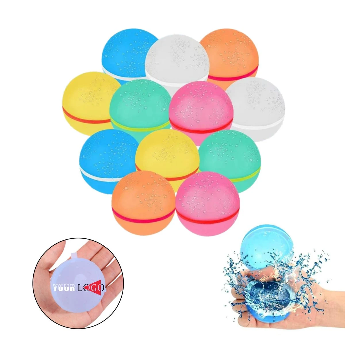 Magnetic Reusable Balloons Summer Pool Water Toys 1