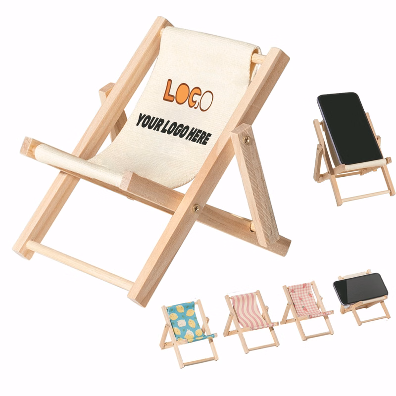 Portable Foldable Beach Chair Phone Stand