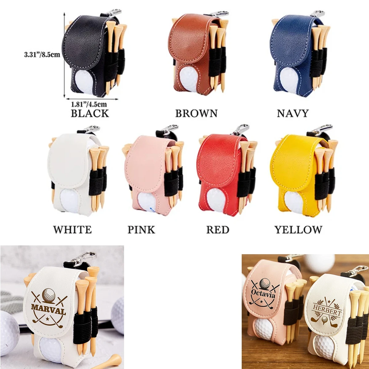 Golf Bag Portable Golfs Holder 1