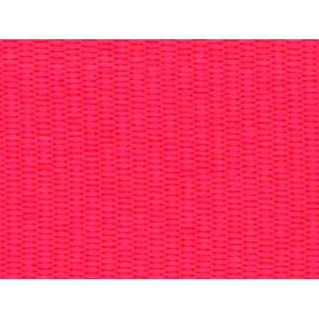 Solid Neon Pink "V" Neck Ribbon with Clip, 1 1/2" wide 1