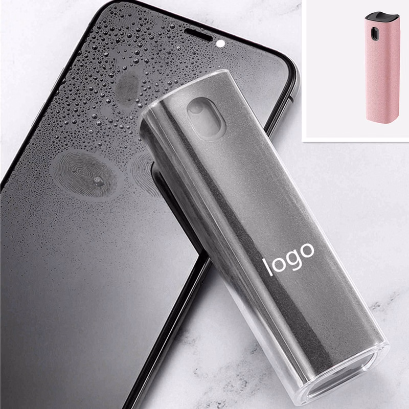 2 in 1 Spray and Microfiber Cloth Touchscreen Mist Cleaner