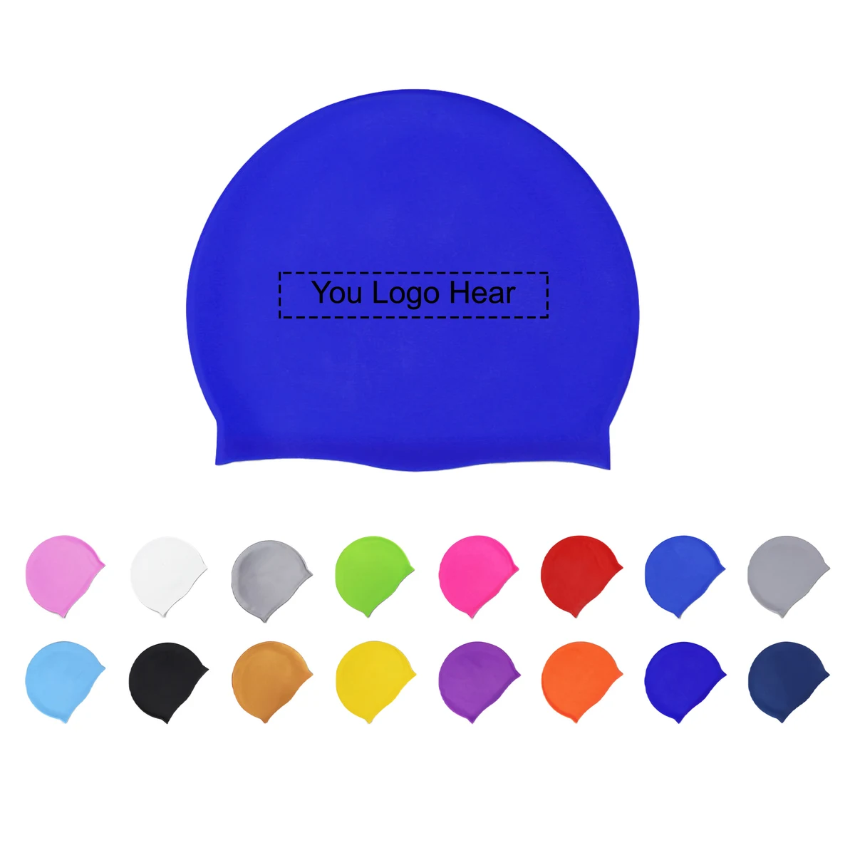 Silicone Swimming Caps Summer Cap 1