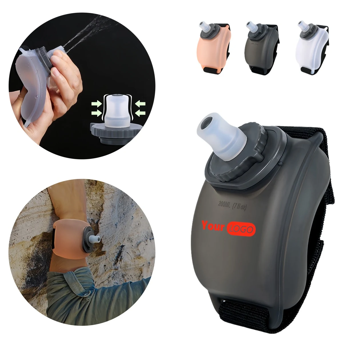 Silicone Outdoor Sports Water Bottle 1