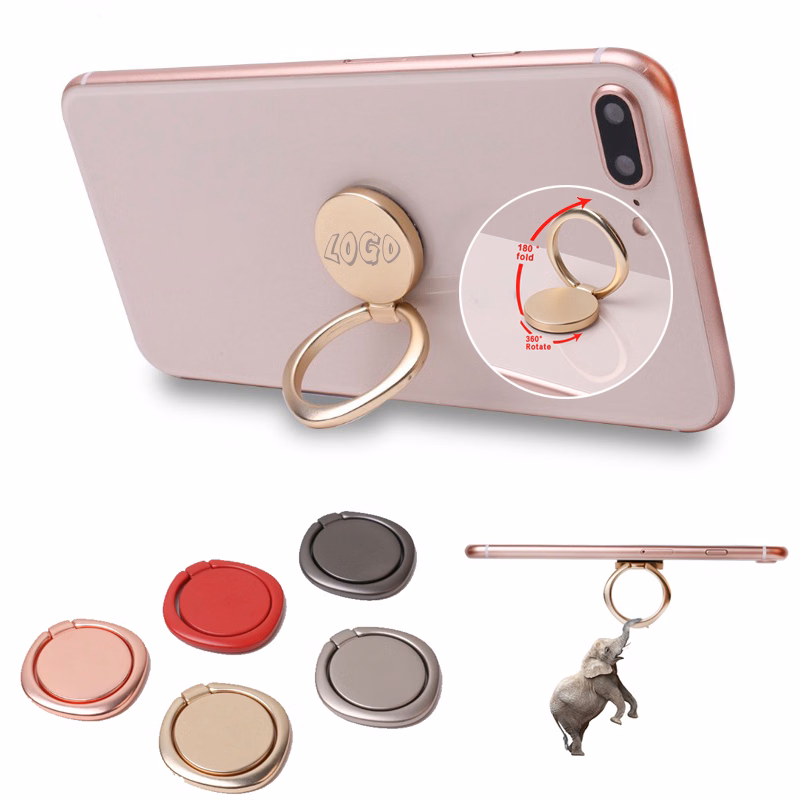 Cell Phone Metal Ring Holder & Stand