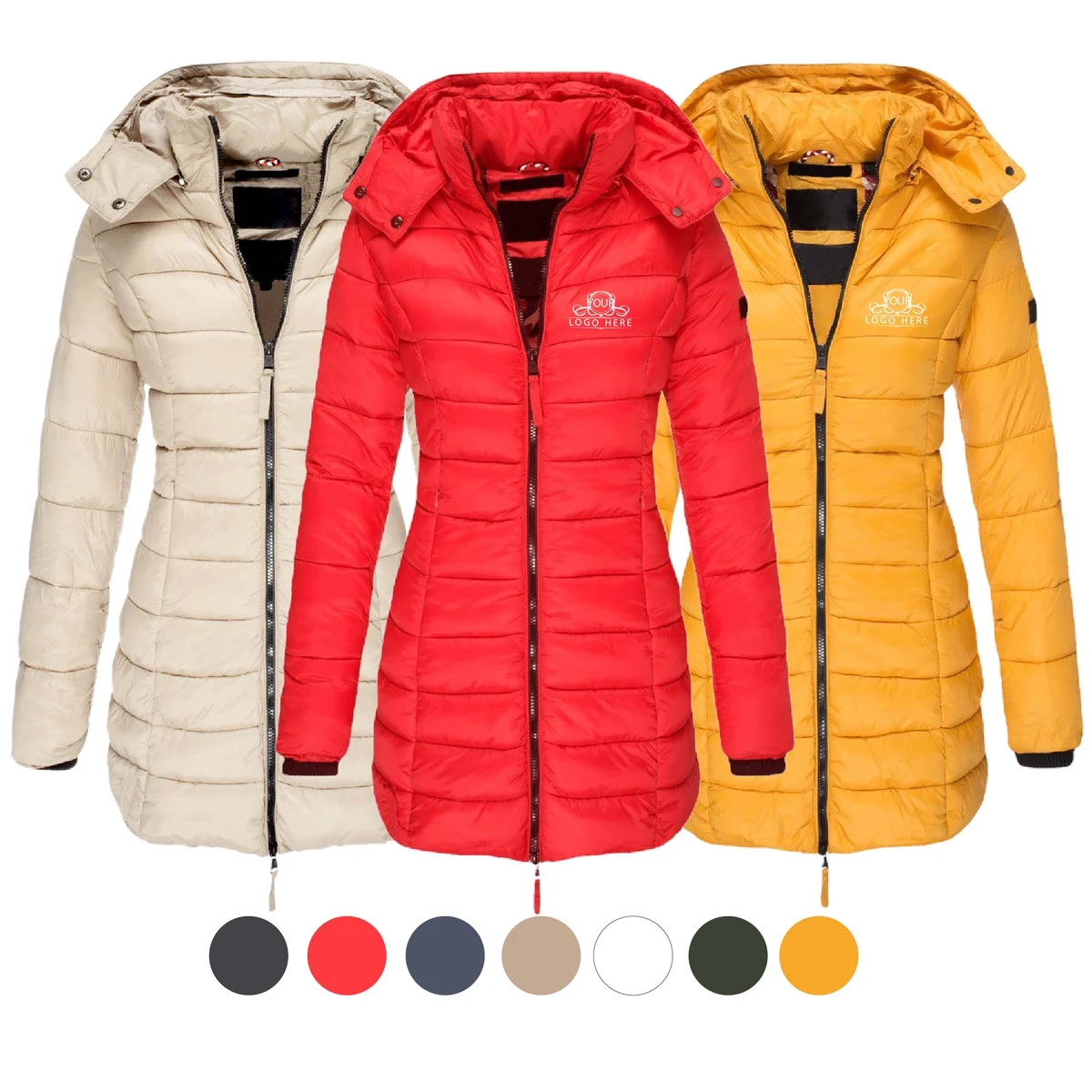 Lightweight Padded Coat Winter Puffer Down Jacket 1