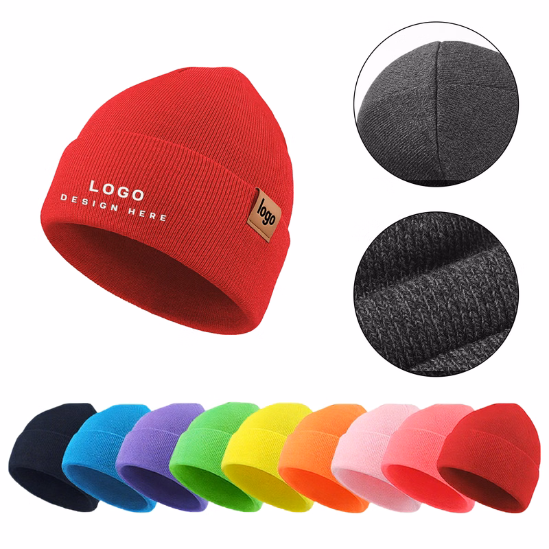 Knitted Hat In Multiple Colors