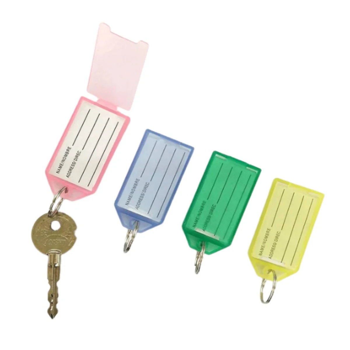 PVC Name Tag Keychain 1