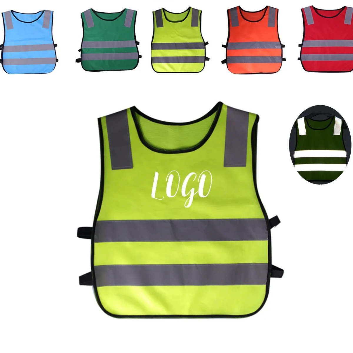 High Visibility Kids Reflective Safety Vest 1