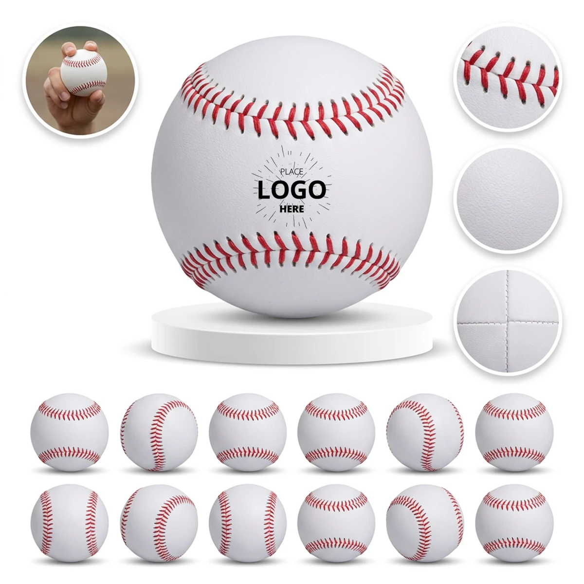 Soft Foam Baseball Stress Ball 1