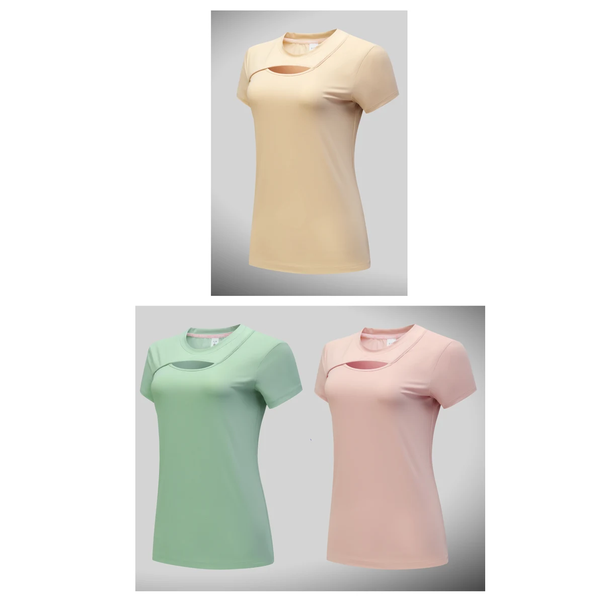 Women's Running Short Sleeve T-Shirt - Stock Style 11 1