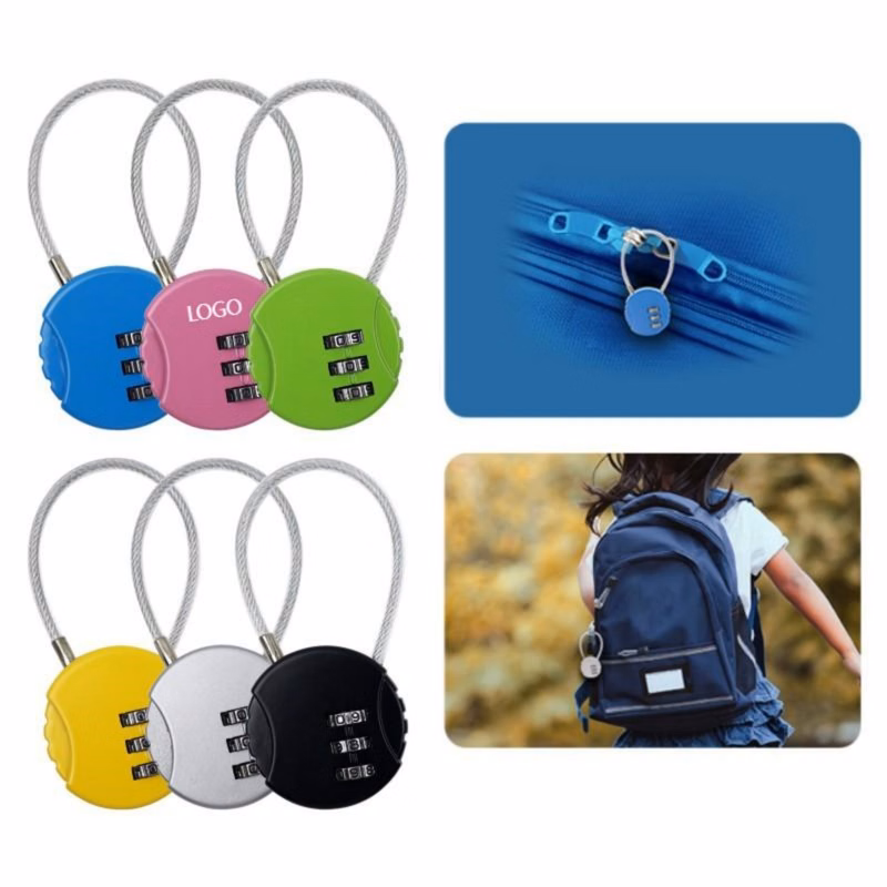 Portable Resettable Bag Luggage Gate Lock