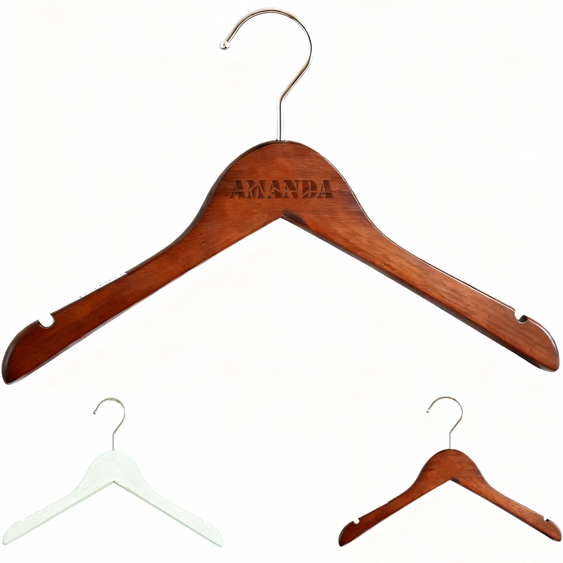 Wooden Non Slip Clothes Hanger
