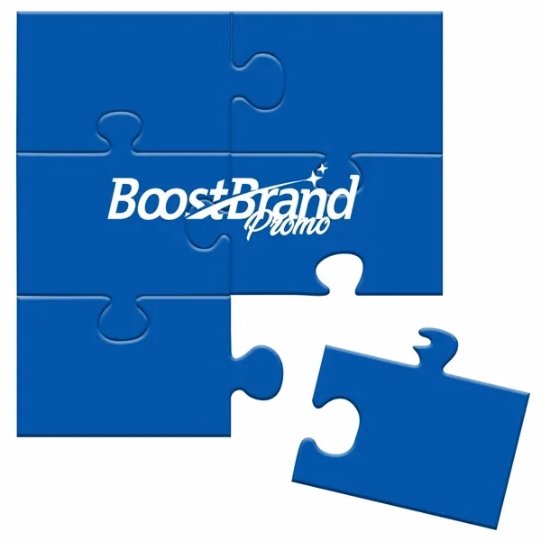 Custom Full-Color Compact Jigsaw Puzzle with Logo Imprint — Team Engagement Promo Gift