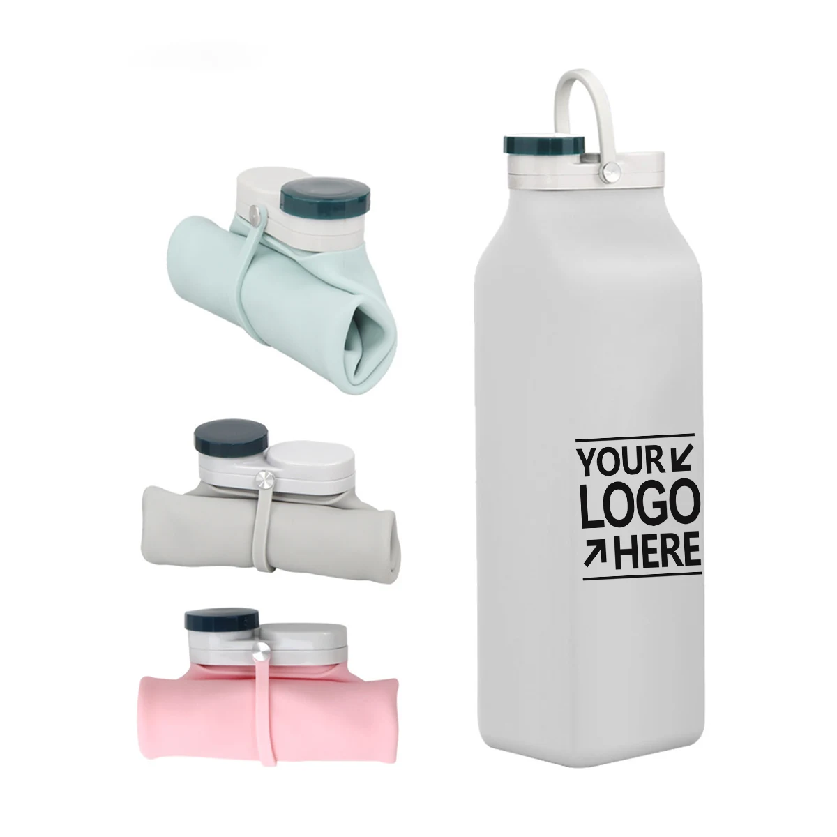 Reusable Silicone Milk Carton Shaped 1