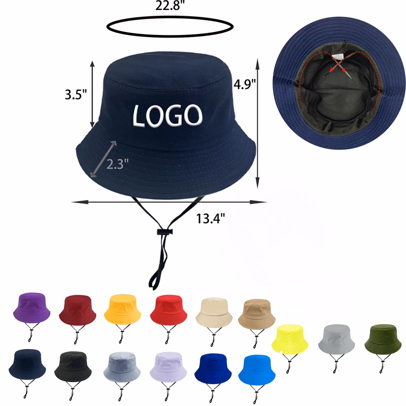 MOQ 50 PCS Outdoor Sunshade Fisherman Hat