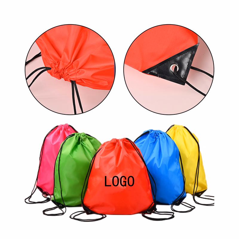 Polyester Portable Drawstring Storage Bag