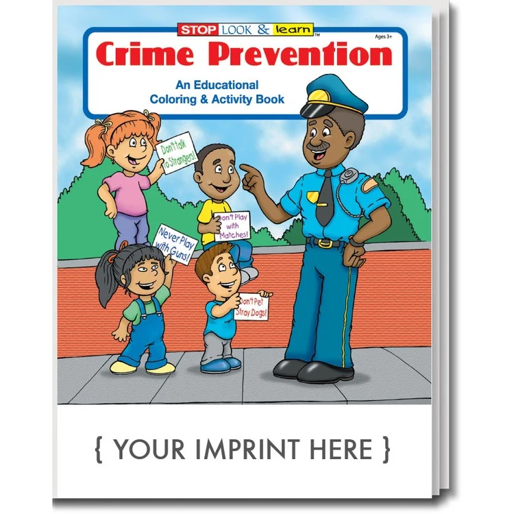 COLORING BOOK - Crime Prevention Coloring & Activity Book 1