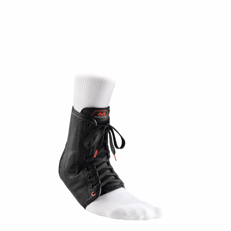Level 3 Ankle Brace Lace-Up w/Stays Blk