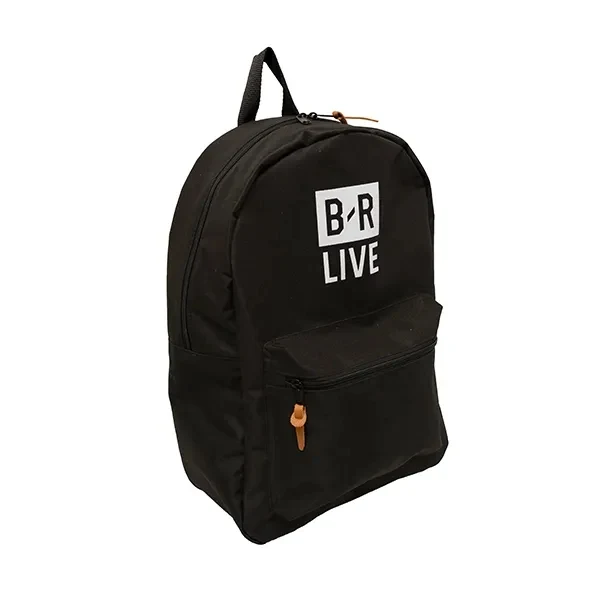 Backpack with Screen Print Exterior and Subliamted Lining 1