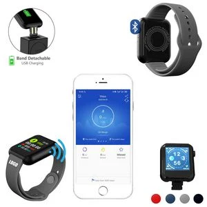 Detachable USB Charging Fitness Tracker Smart Watch 1