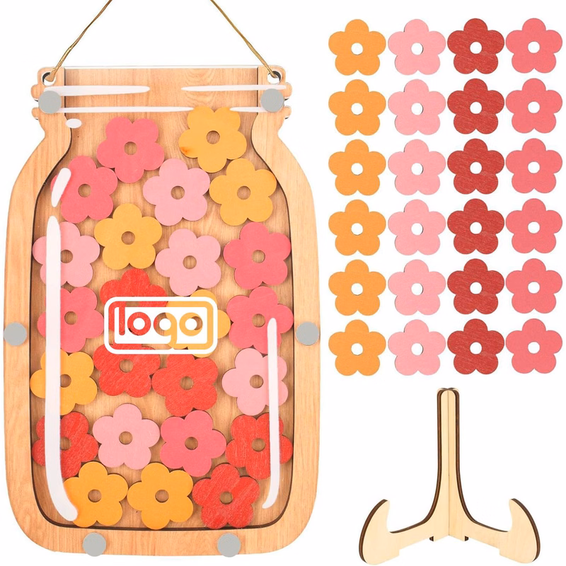 Wooden Magnetic Reward Jar for Kids