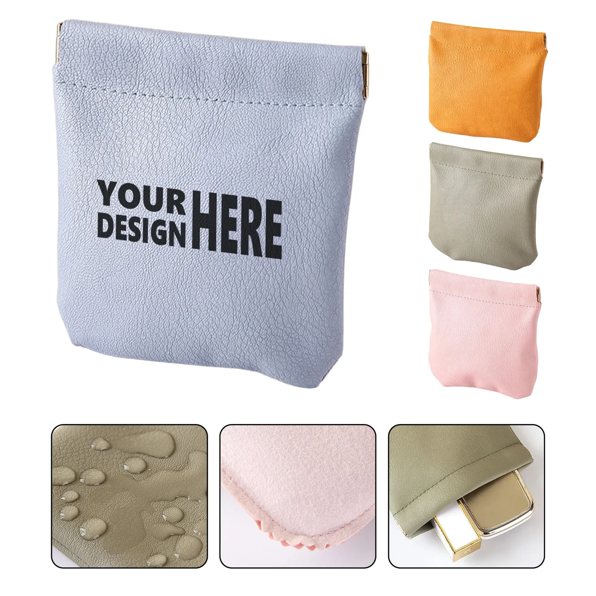 Spring Closure Pouch 1