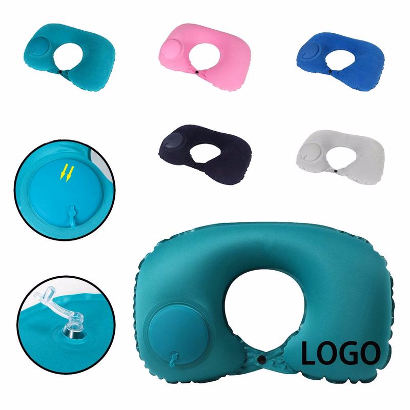 Inflatable Portable U-Shaped Neck Support Pillow