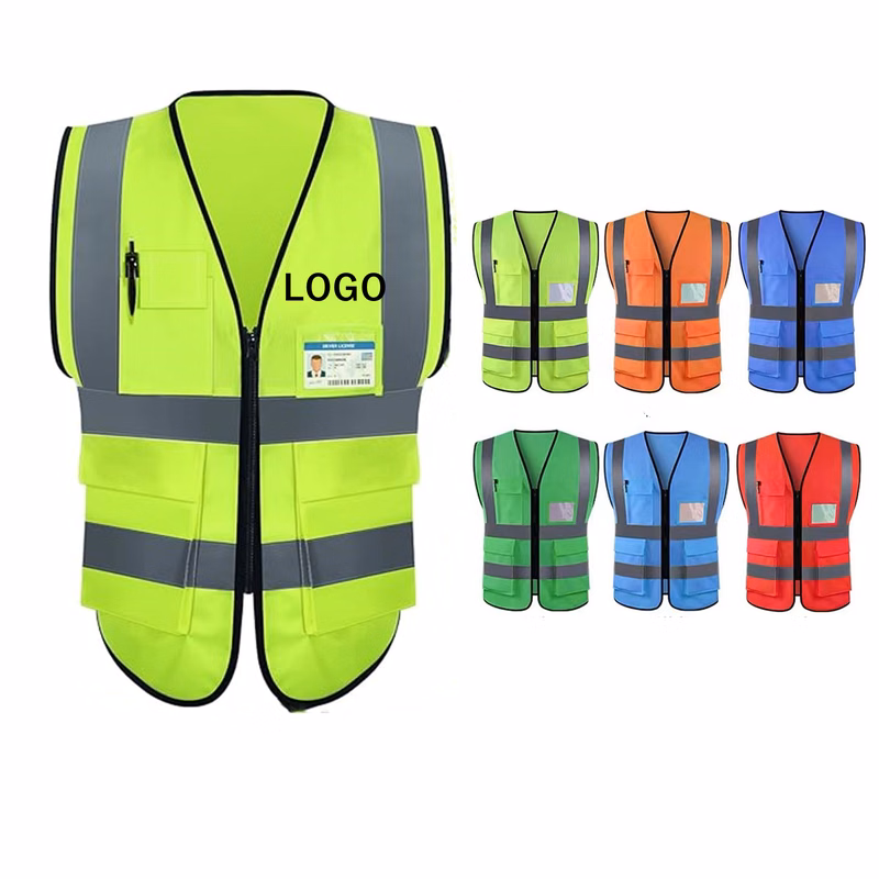 Safety Vest With Reflective Strips