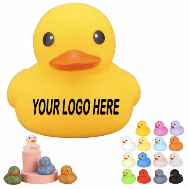 Squeezable Mini Rubber Duck Toy