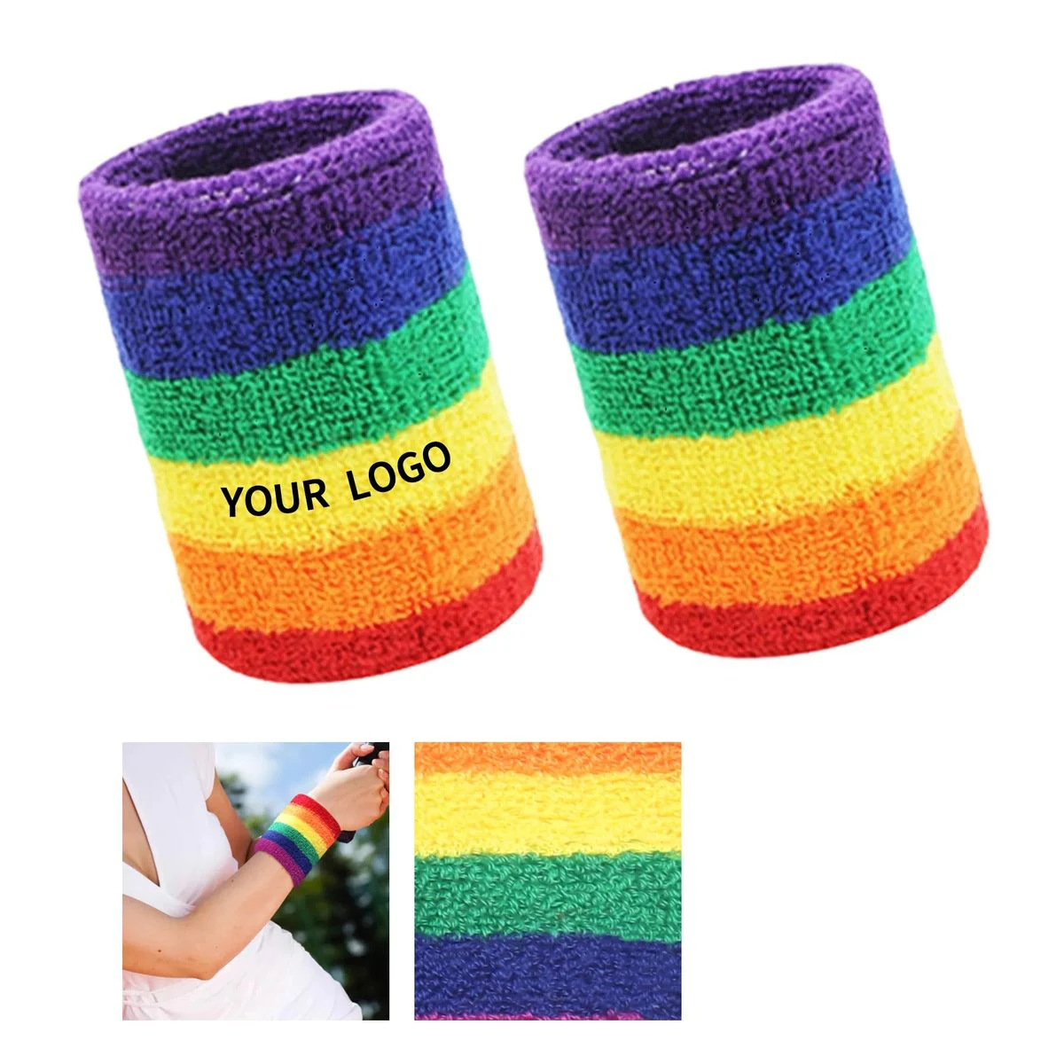 Cotton Blend Pride Wrist Brace 1