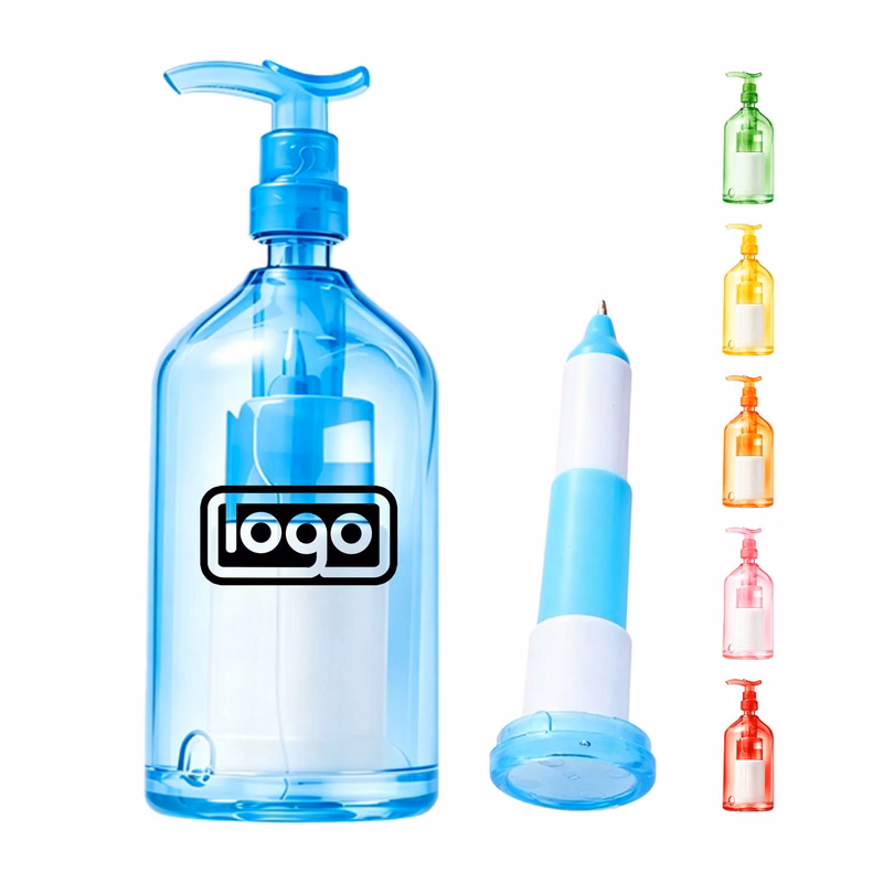 Hand Soap Bottle Retractable Ballpoint Pen