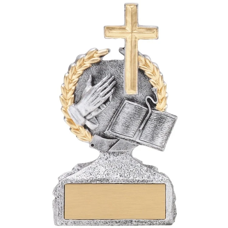 Religion Pewter & Gold Sculpture Award 1