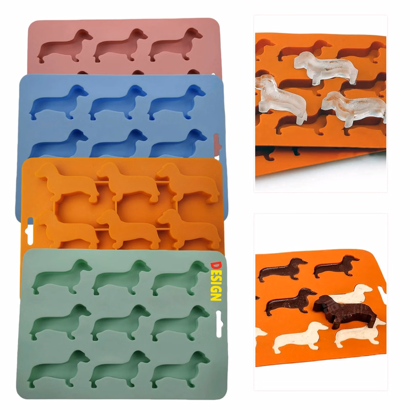 Cute Dachshund - Designed Silicone Ice Tray
