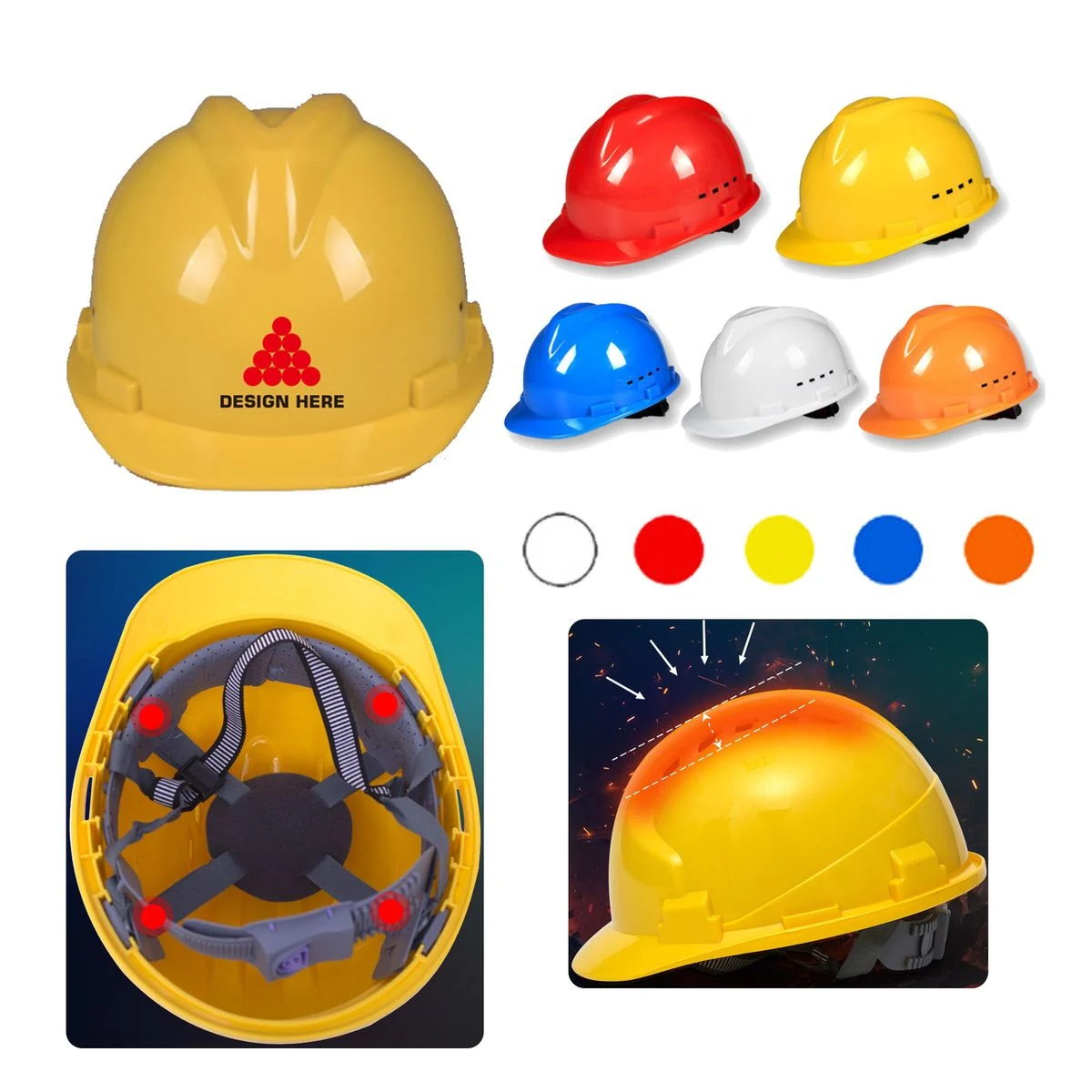 ABS Safety Breathable Helmet 1