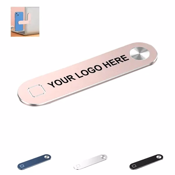 Custom Aluminum Laptop Swivel Phone Mount — Office & Work From Home Essential