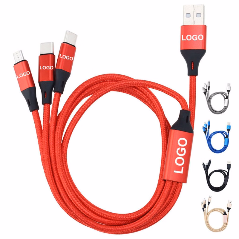 3-in-1 Multiple USB Charging Cable