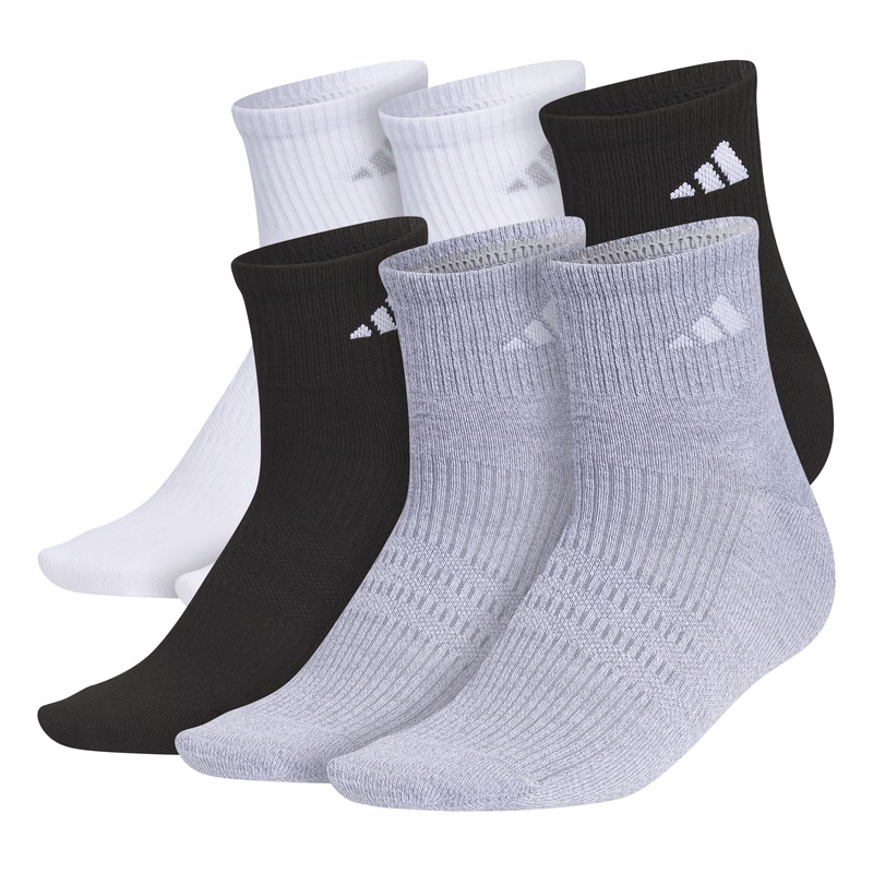 Adidas Women's Superlite 3.0 6-Pack Quarter Sock