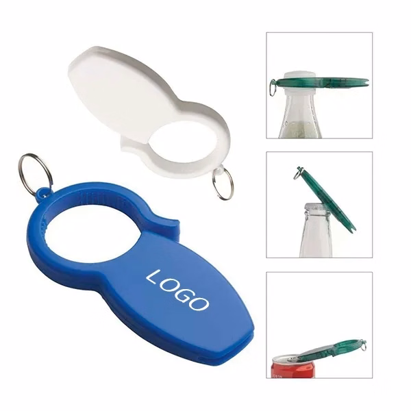 3-In-1 Bottle Opener Keychain with Bulk Pack
