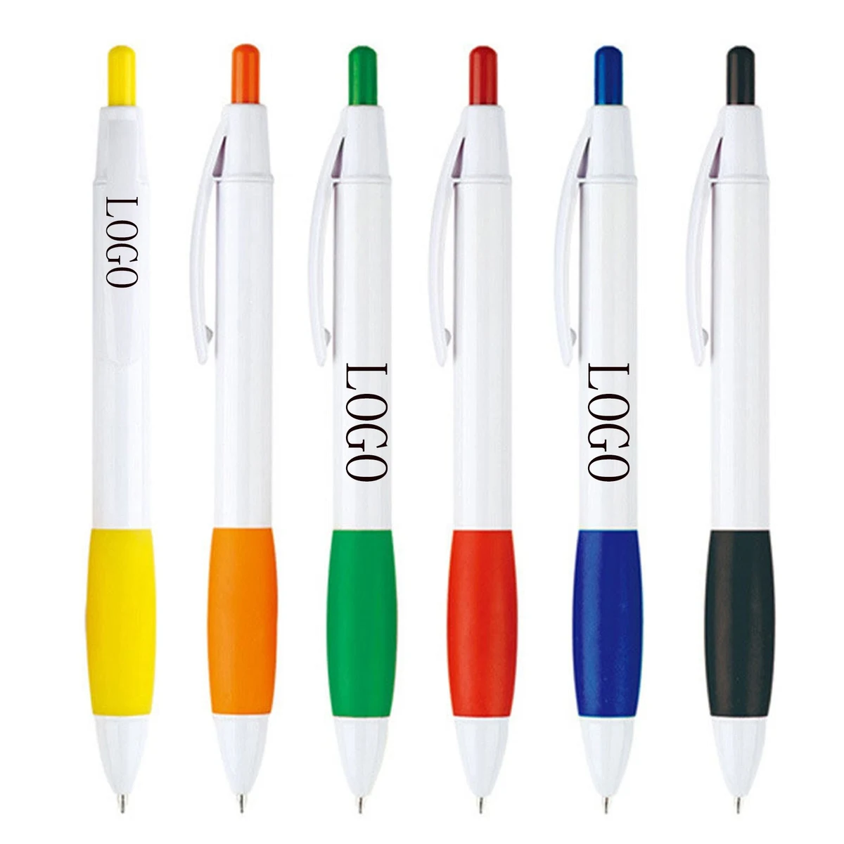 Candy Colored Plastic Ballpoint Pen 1