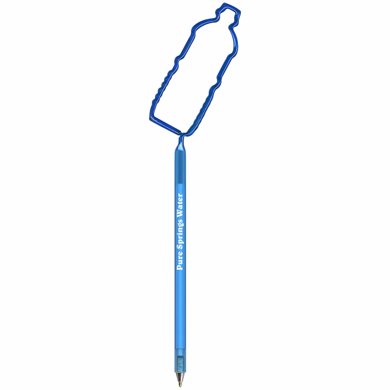 Water Bottle Inkbend Standard, Bent Pen