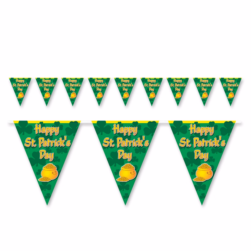 Happy St. Patrick's Day Pennant Banner