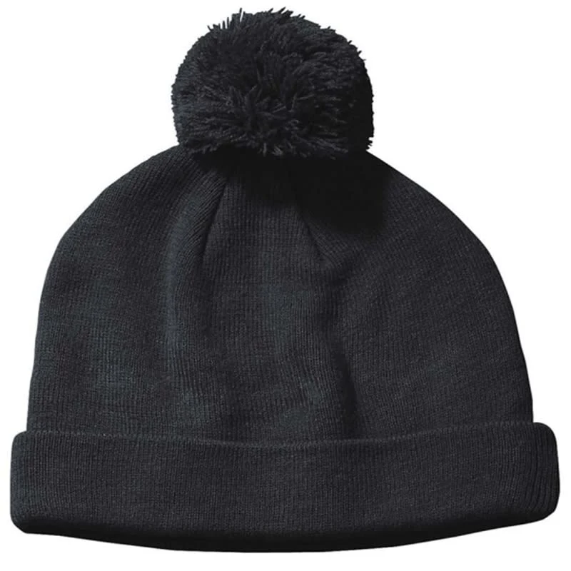 Big Accessories Pom Cuffed Beanie - BX028 1
