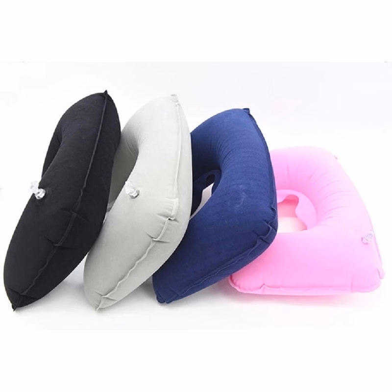 Inflatable Travel Neck Pillow in Pouch