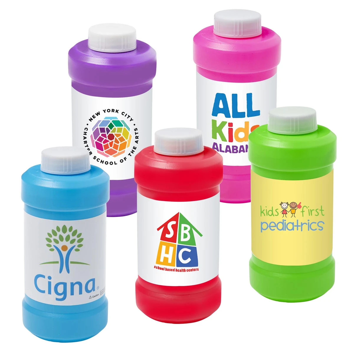 8 oz. Bubbles with Full-Color Digital Label 1