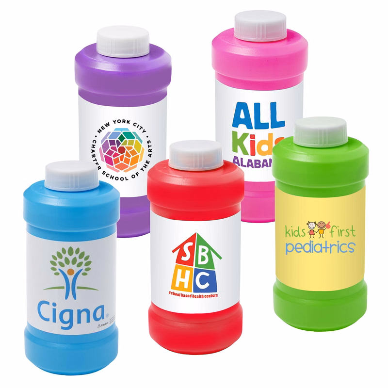 8 oz. Bubbles with Full-Color Digital Label