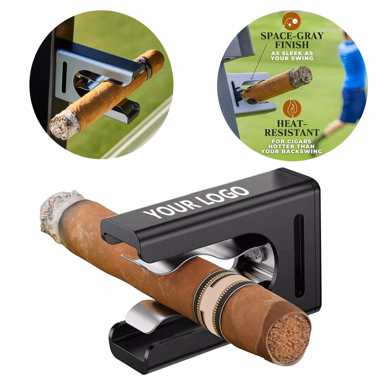 Golf Accessory Magnetic Cigar Holder